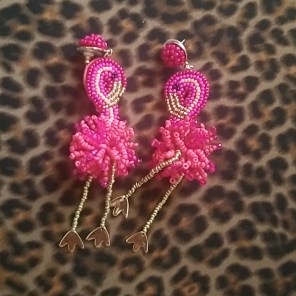 BAUBLEBAR FLAMINGO EARRINGS